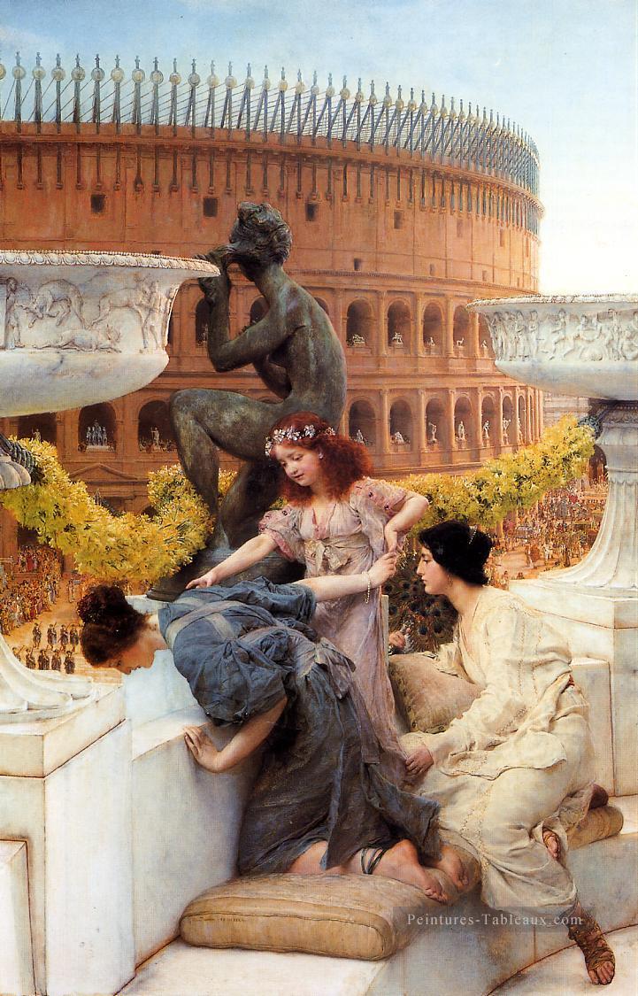 Le Colisée romantique Sir Lawrence Alma Tadema Peintures à l'huile